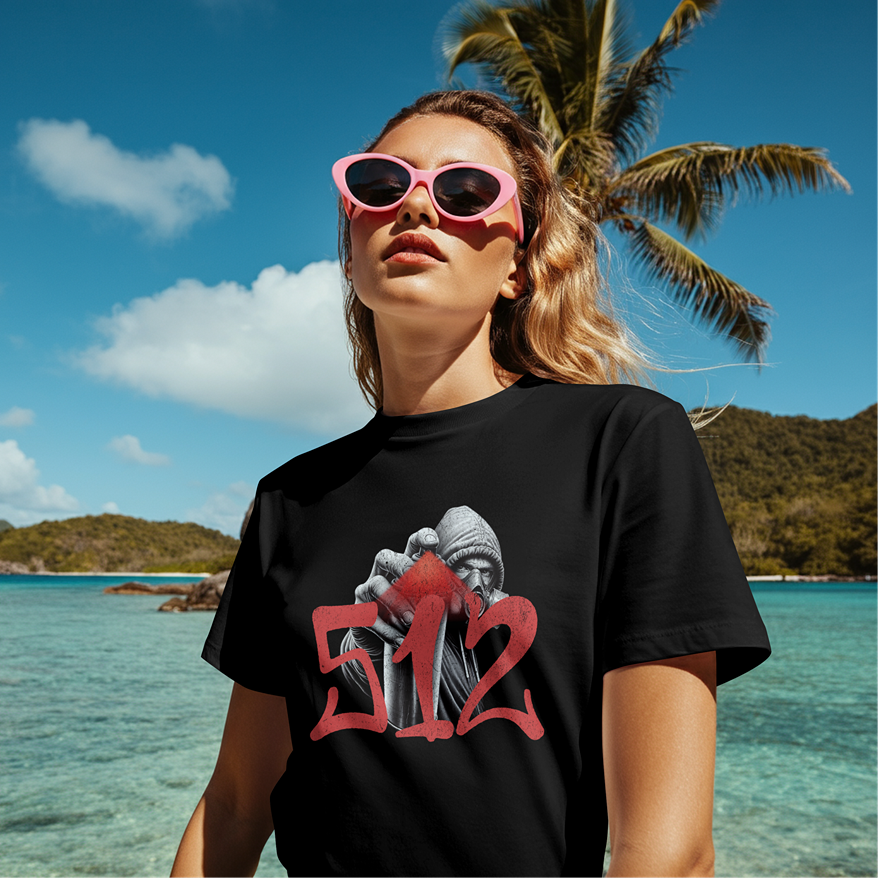 Austin 512 T-Shirt – Texas Area Code Graphic Tee