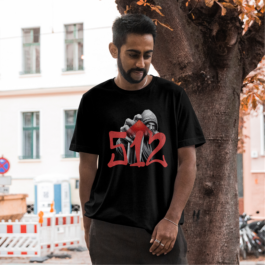 Austin 512 T-Shirt – Texas Area Code Graphic Tee